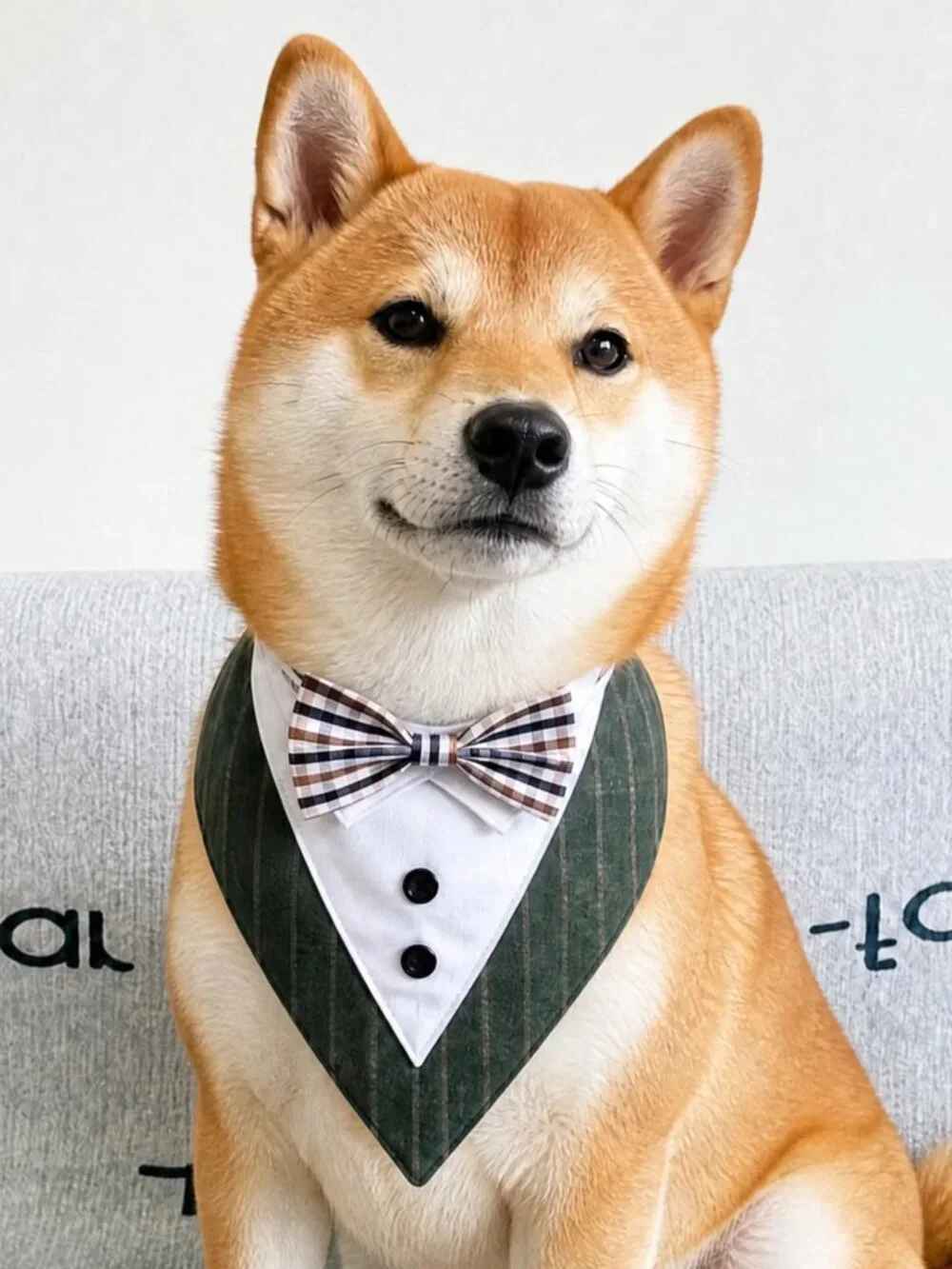 Dog Tuxedo Bowtie